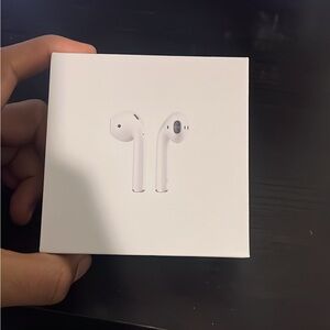 Apple AirPods with White Charging Case